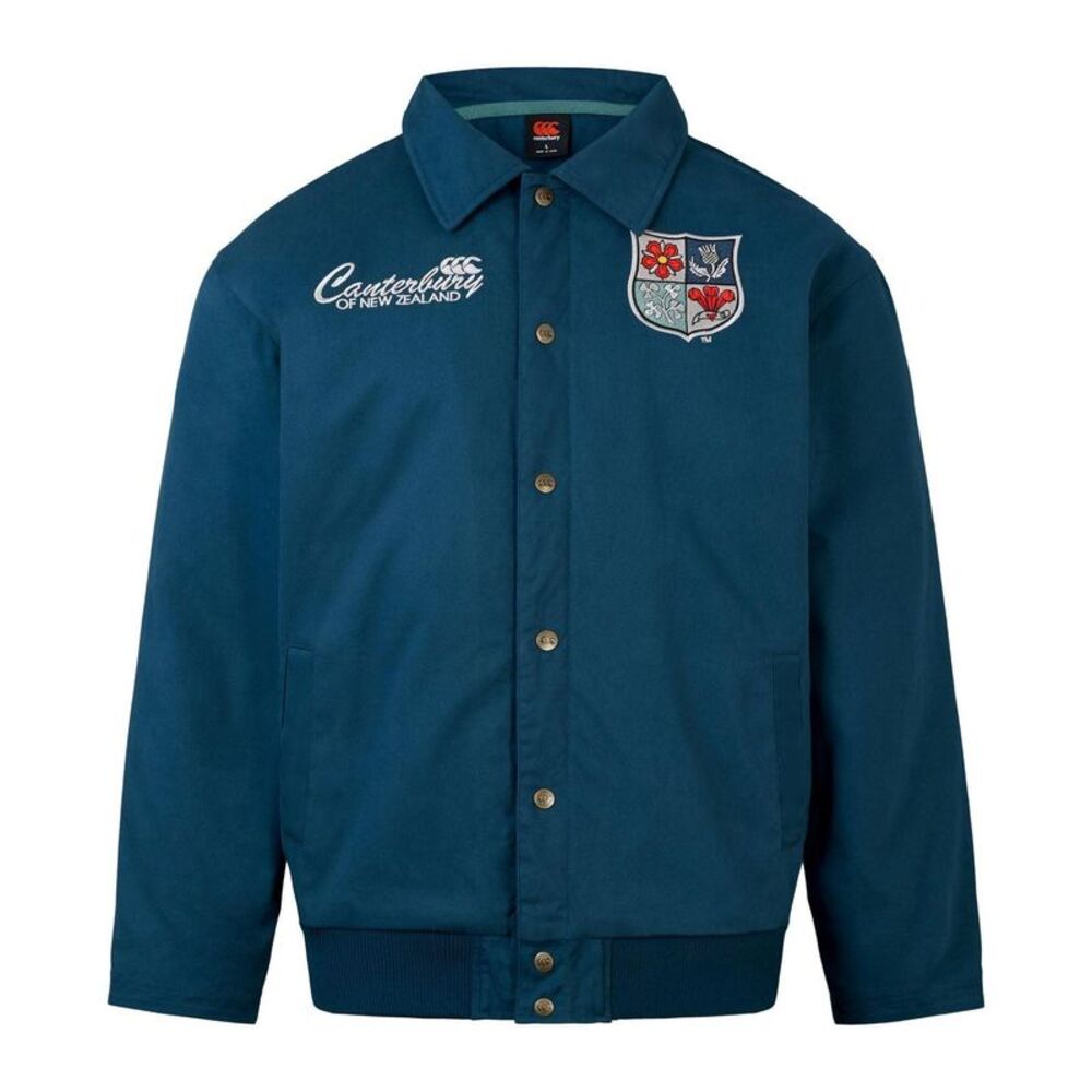 Canterbury Mens British & Irish Lions Quilted Jacket / Moonlight Ocean